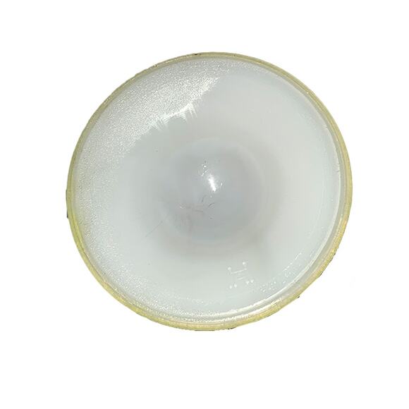 Vintage 1940s Hazel-Atlas Moderntone Platonite Bright Yellow Cream & Sugar Set - Picture 11 of 11